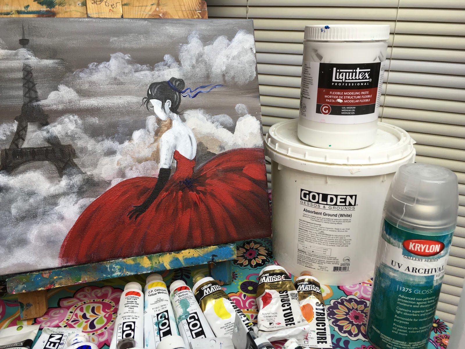 Painting with the Art Sherpa Art Sherpa Materials list
