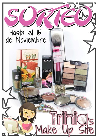 Sorteo en Trihia's Make up site