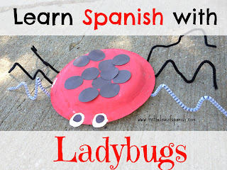 Learn Spanish with Ladybugs // The Ladybugs and Their Spots {FREE Printable}