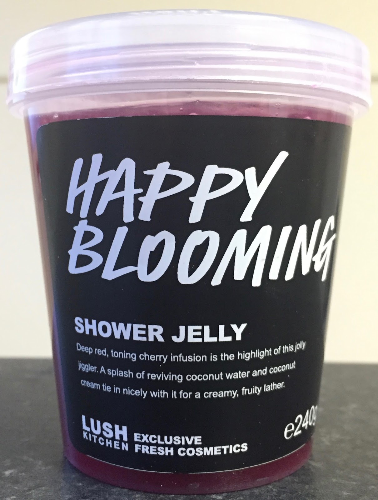 All Things Lush UK Happy Blooming Shower Jelly