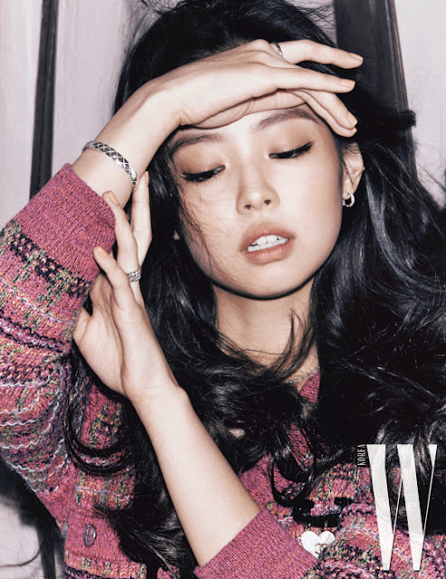 Jennie Kim - W Korea 201 jennie kim, black pink, kpop, w korea