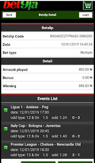 Bet9ja Betslip Code Bet9ja old mobile Betslip Code