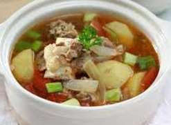 Sup Daging Kentang Sup Daging Kentang
