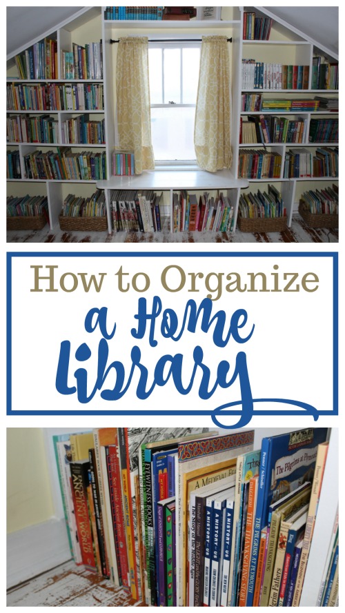 The Unlikely Homeschool How to Organize a Home Library