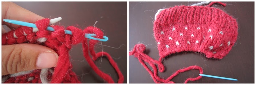 mis nancys, mis peques y yo, tutorial gorros de lana nancy, cerrar puntos círculo