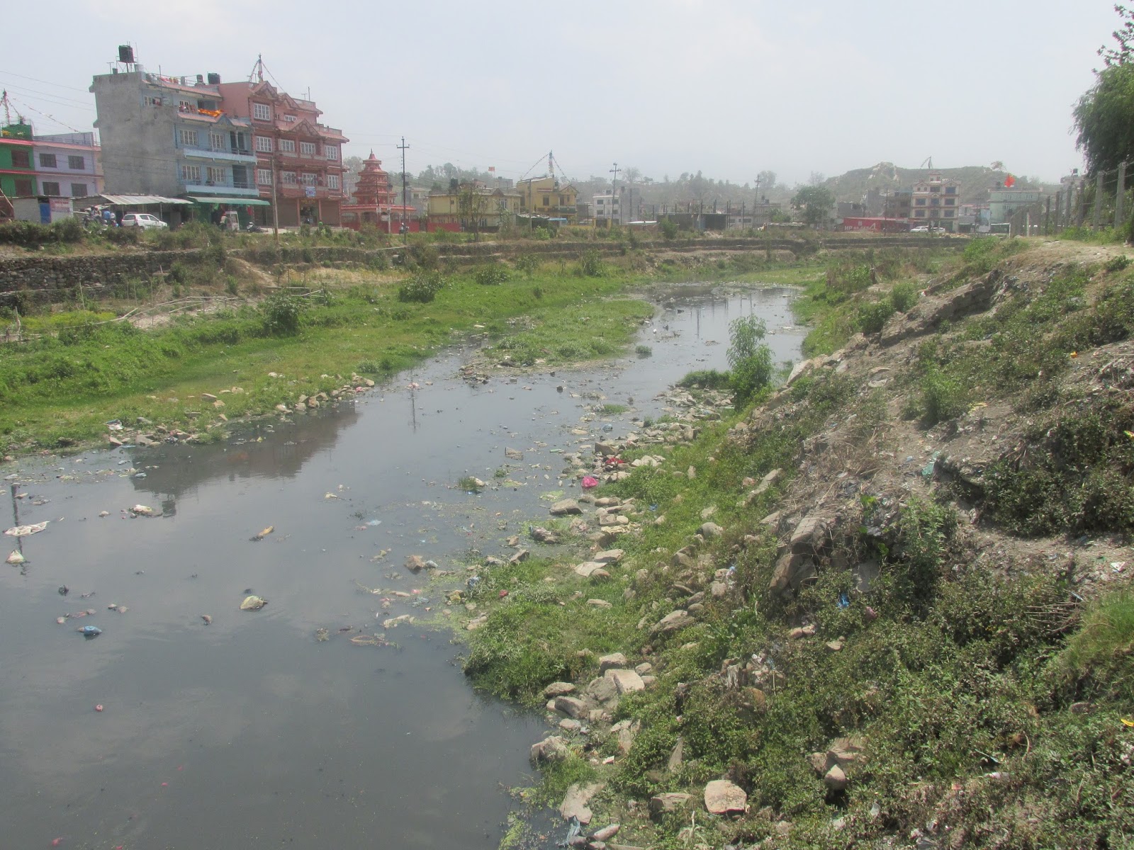 to Devil Maitraiya's world Rivers polluted, Nepal