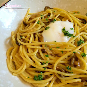 Spaghetti al Funghi from Sunnies Cafe BGC
