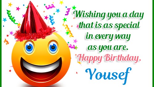 Happy Birthday Yousef