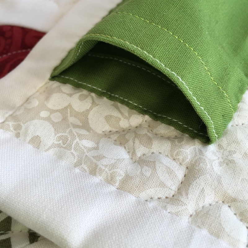 UpStairsHobbyRoom Adding A Hanging Sleeve to Your Quilt Project