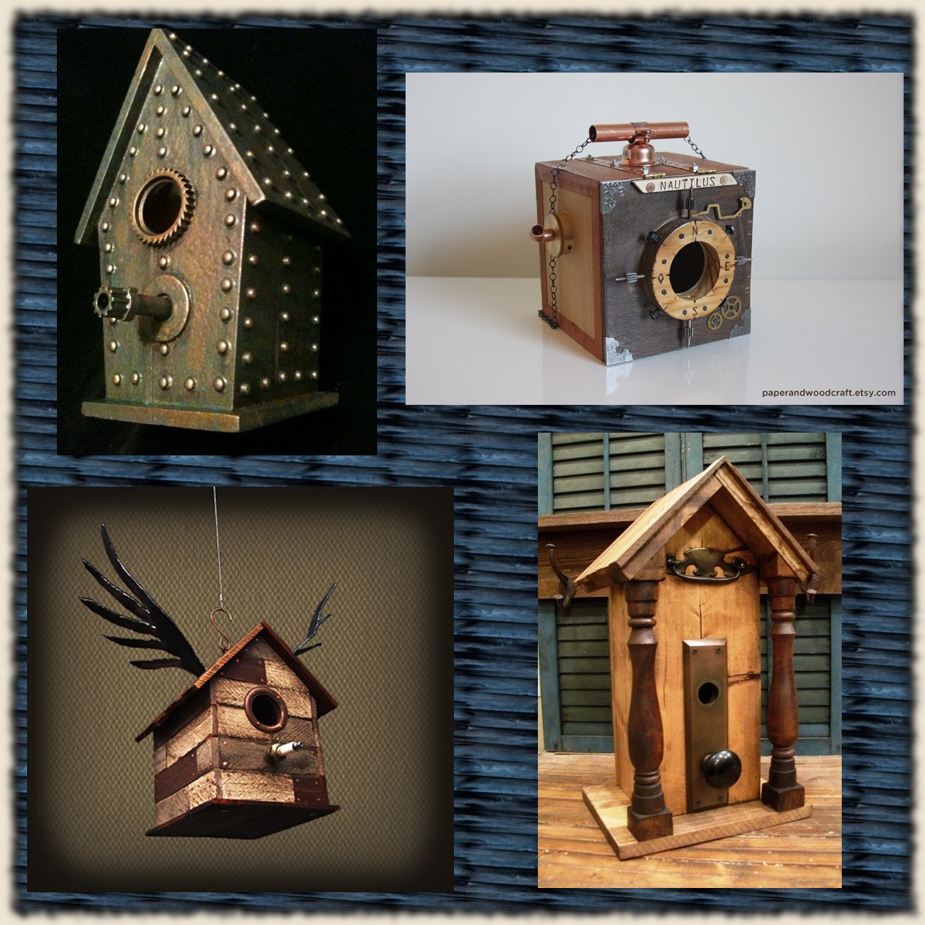 TotusMel's Wunderkammer Birdhouse