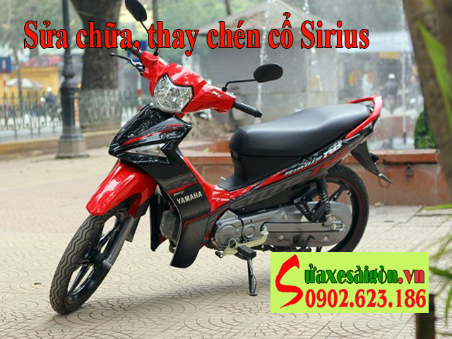 Tem Trùm Dán Xe Sirius Đỏ Bạc Racing Boy  43535