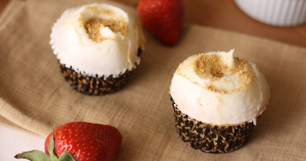 Hummingbird Bakery Strawberry Cheesecake Cupcakes Recipe (Adapted for
