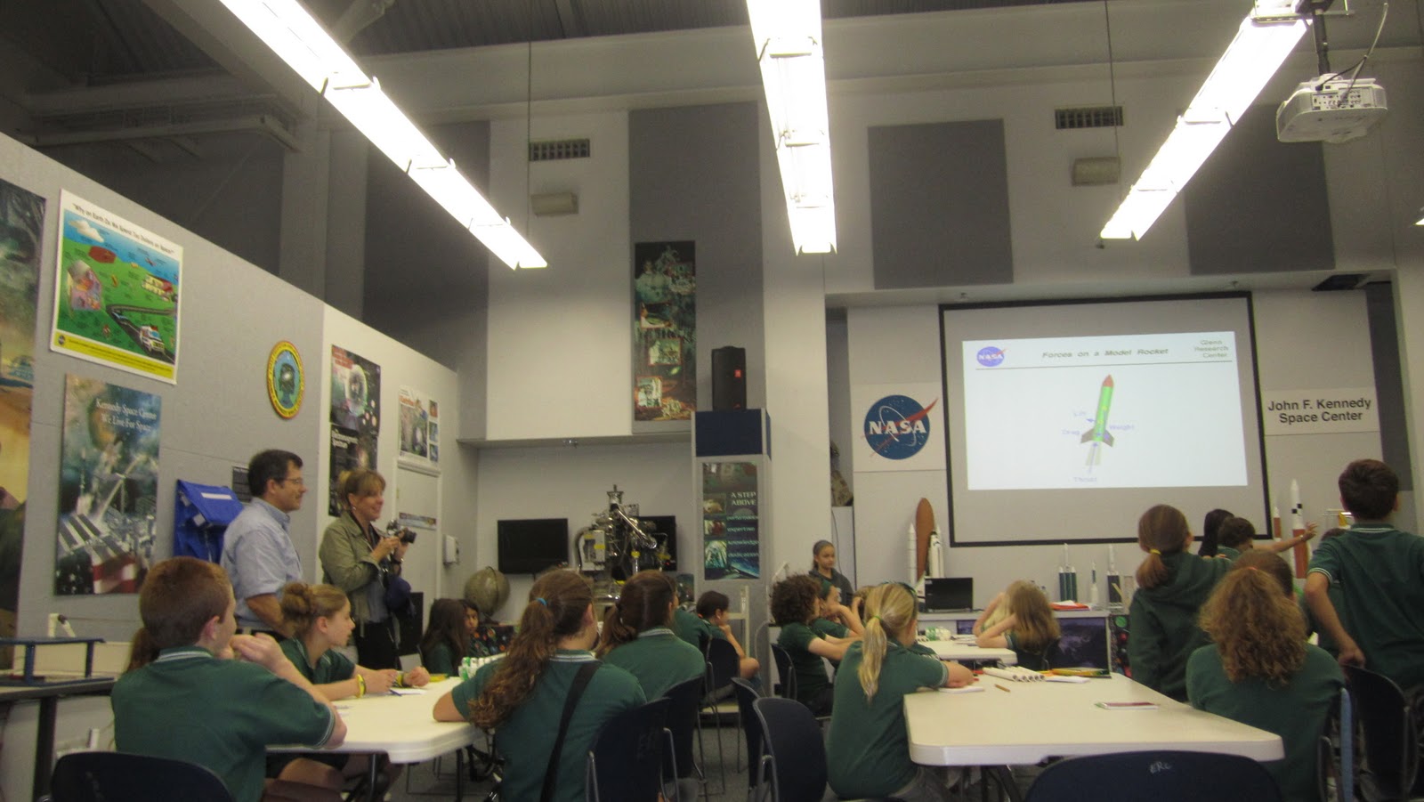 Australian Churchill Fellow Kennedy Space Science Education Center