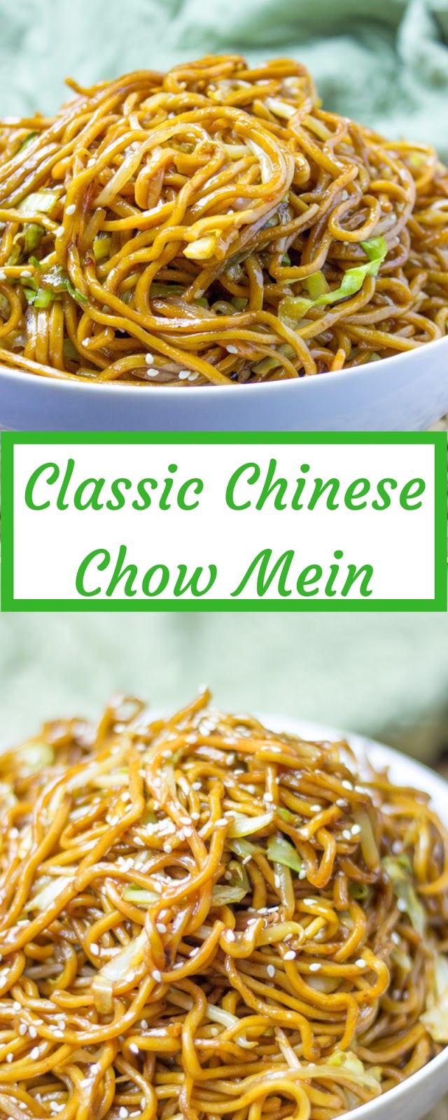 CLASSIC CHINESE CHOW MEIN | Salty Sweet Recipes