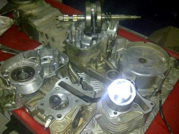 Estimasi Budget Bore Up Motor Matic Suzuki