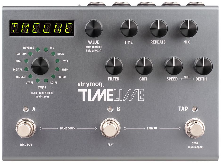 ギターでハッピー!: STRYMON TIMELINE ソロギターとディレイ