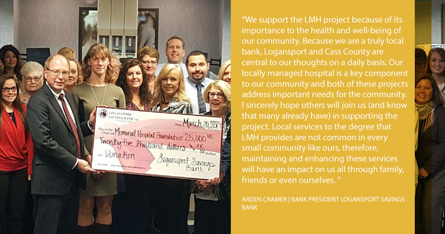 LMH Capital Campaign Donor Arden Cramer