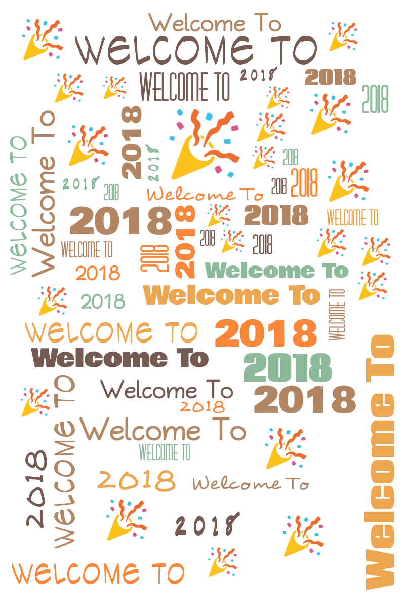 60 Koleksi Gambar Selamat Tahun Baru 2018 (Kartu Tahun Baru)