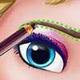 Frozen Prom Makeup Design