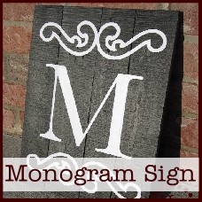 monogram sign