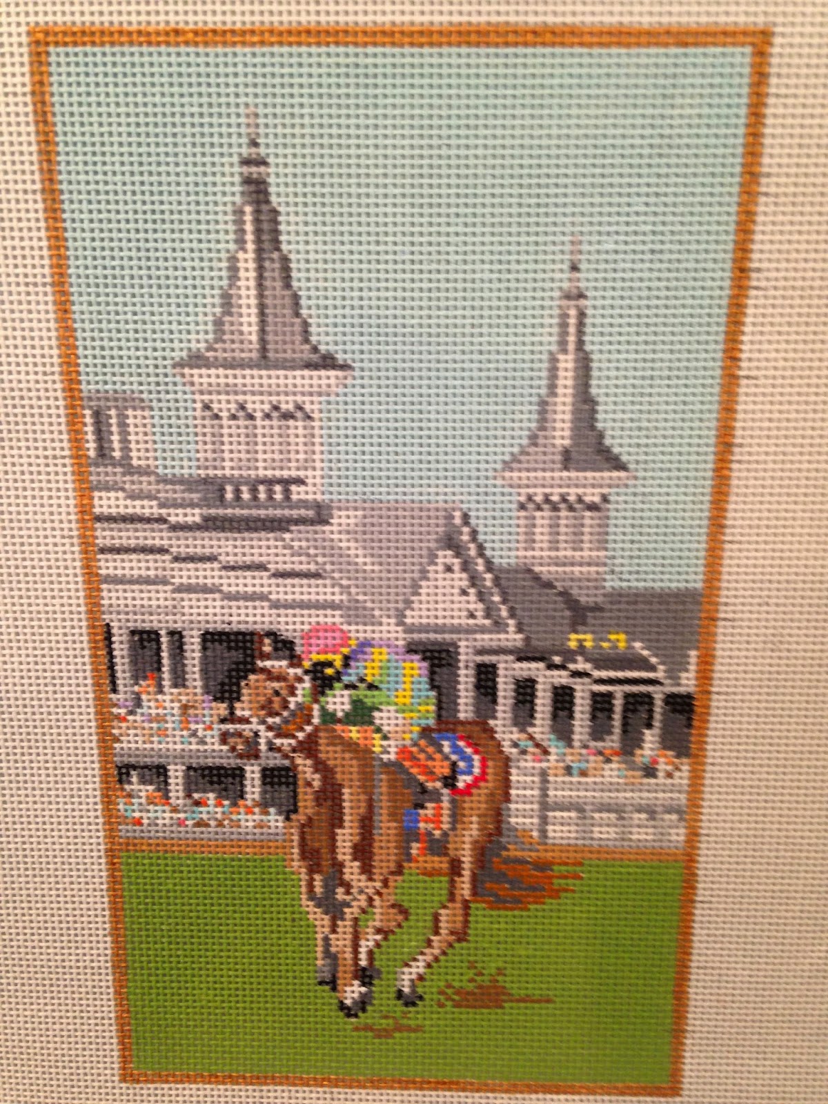 Horse Country Chic New Needlepoint