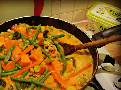 vegan food, vegan recipe, Thai curry