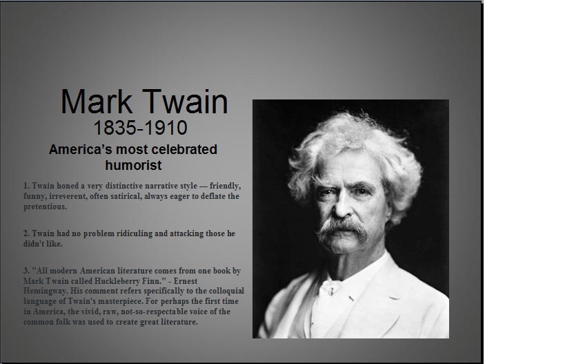 Mark twain satire long quotes image
