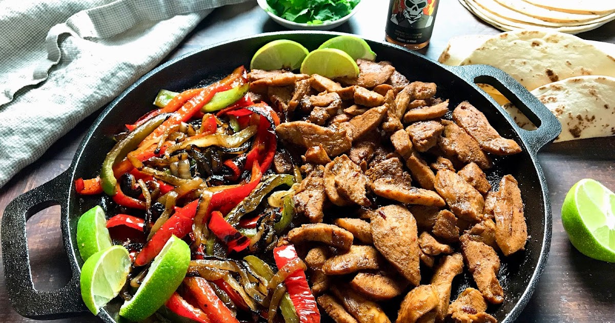 Chipotle Chicken Fajitas
