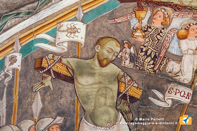Antonio da Tradate particolare della Crocefissione Antonio da Tradate particolare della Crocefissione