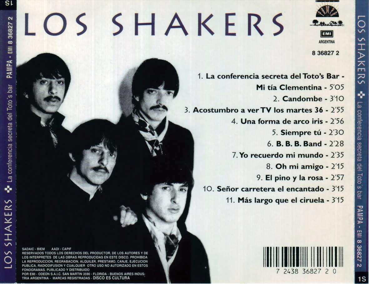 Alvaro Fagalde en línea El disco "secreto" de Los Shakers