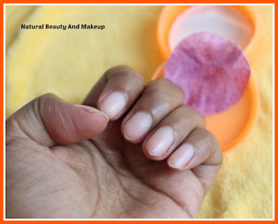 S.H.C Natural Essence Fruit Type Nail Polish Remover Review on the blog Natural Beauty And Makeup