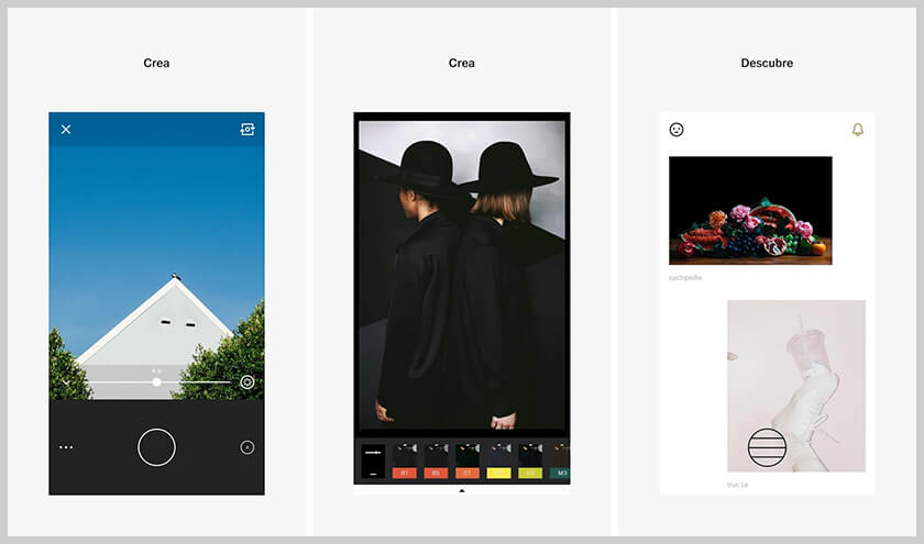 screen vsco mejor aplicación android fotografía