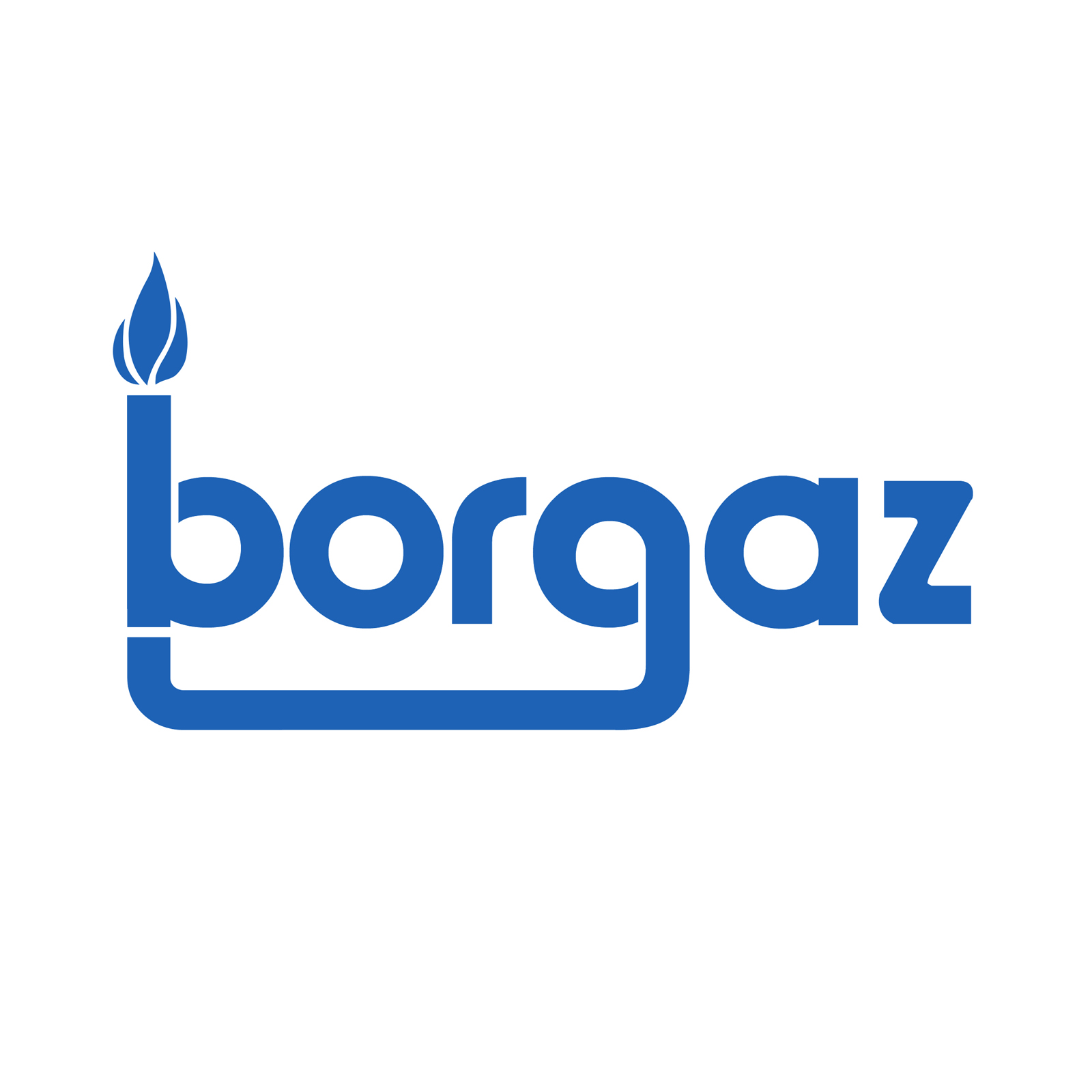 Logo dla firmy BorgazSerwis. Grafika, logo, logotyp, identyfikacja wizualna