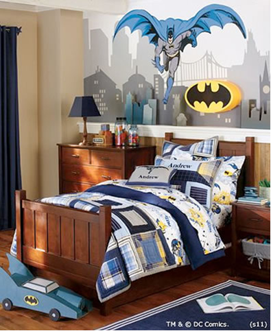 10 fotos de habitaciones tema Superhéroes - Ideas para decorar dormitorios