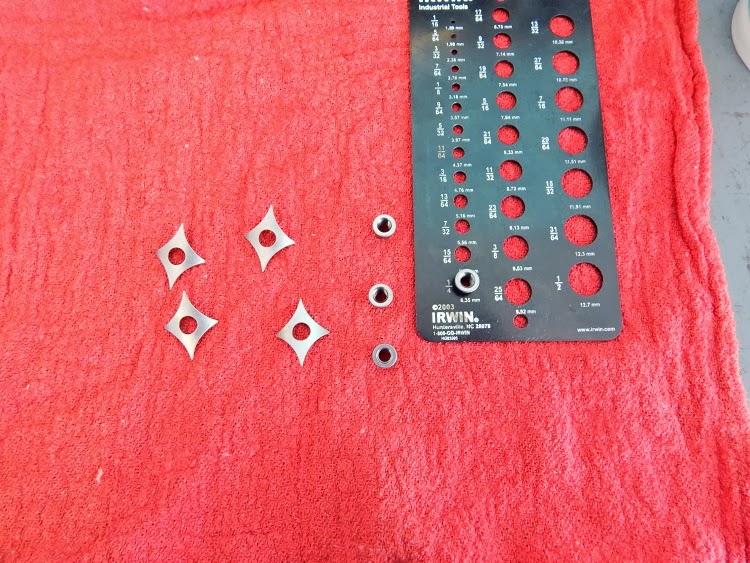 Blue Vue Bicycles Water Bottle Brazeons on a Downtube