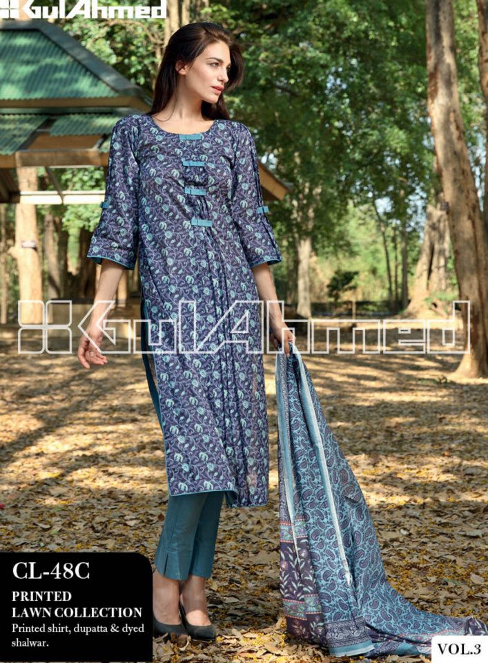 Gul Ahmed Ideas The Original Lawn Collection 2013 Vol3