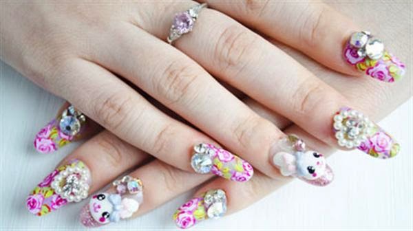 Step-by-Step Guide to Japanese Waves Nail Art - wide 2
