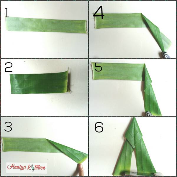 Cara Melipat Daun Pisang Untuk Hiasan Tampah Haniya Kitchen