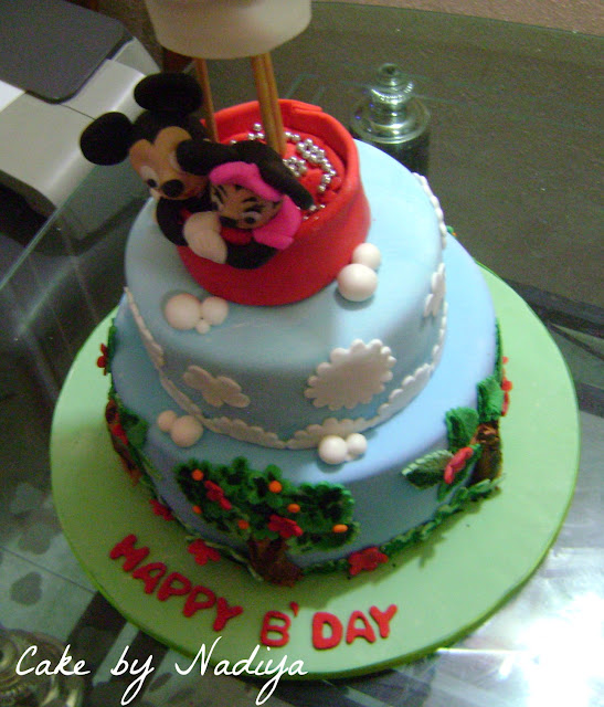 Nadiya's Tastes Of Maldives Micky & Minnie in a Hot air Balloon up