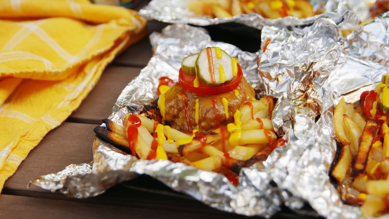 Burger 'n Fries Foil Packs - food-drink-recipes.com Burger 'n Fries Foil Packs - food-drink-recipes.com