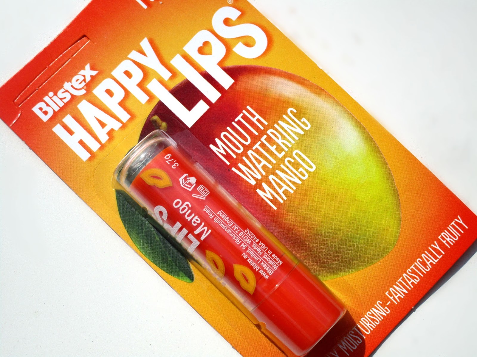Blistex Happy Lips Mango Lip Balm Review ♥
