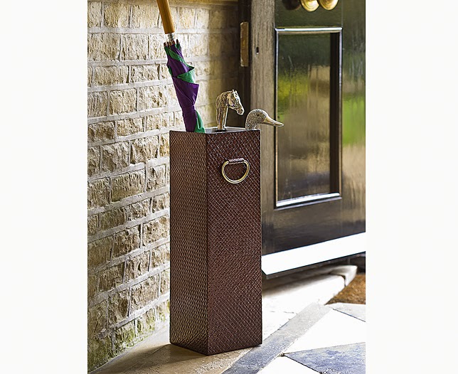 Pandanus Leaf Umbrella Stand Décoration de la maison