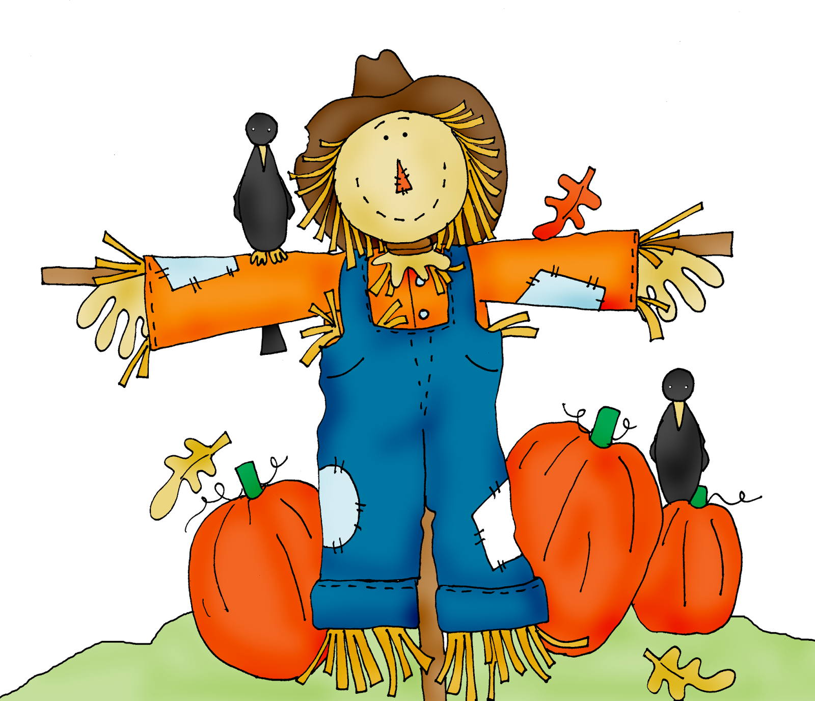fall scarecrow clipart free - photo #5