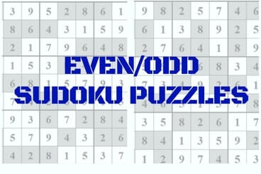 even odd sudoku puzzles main page fun with puzzles even odd