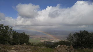 Mount Burdell rainbow