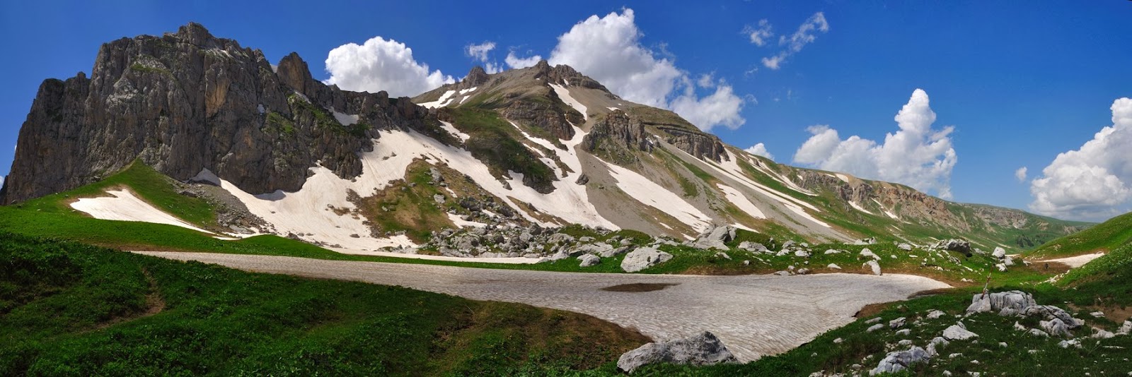 Адыгея гора Фишт панорама