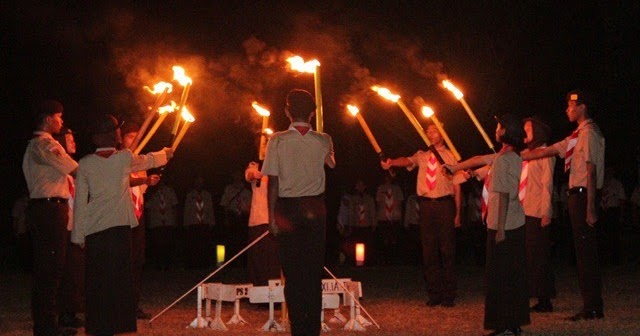 Upacara Renungan dan Ulang Janji Gerakan Pramuka Gaya
