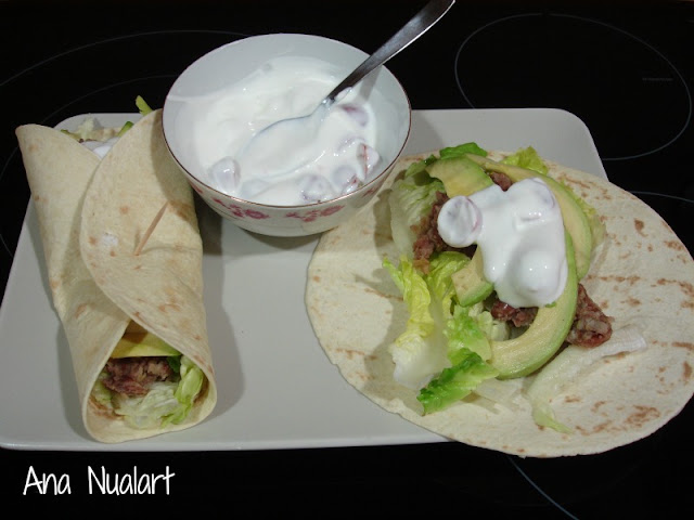  WRAPS CON ALUBIAS Y AGUACATE / MENÚ QUÉ RICO 