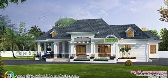 Classic bungalow architecture 2750 sq-ft