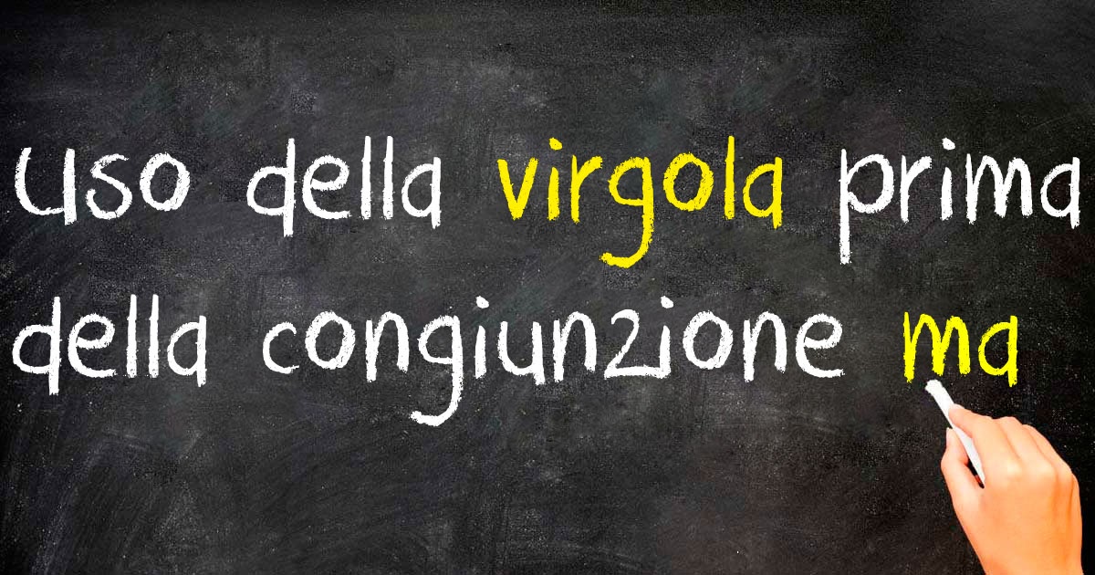 Prima Del Ma Va La Virgola